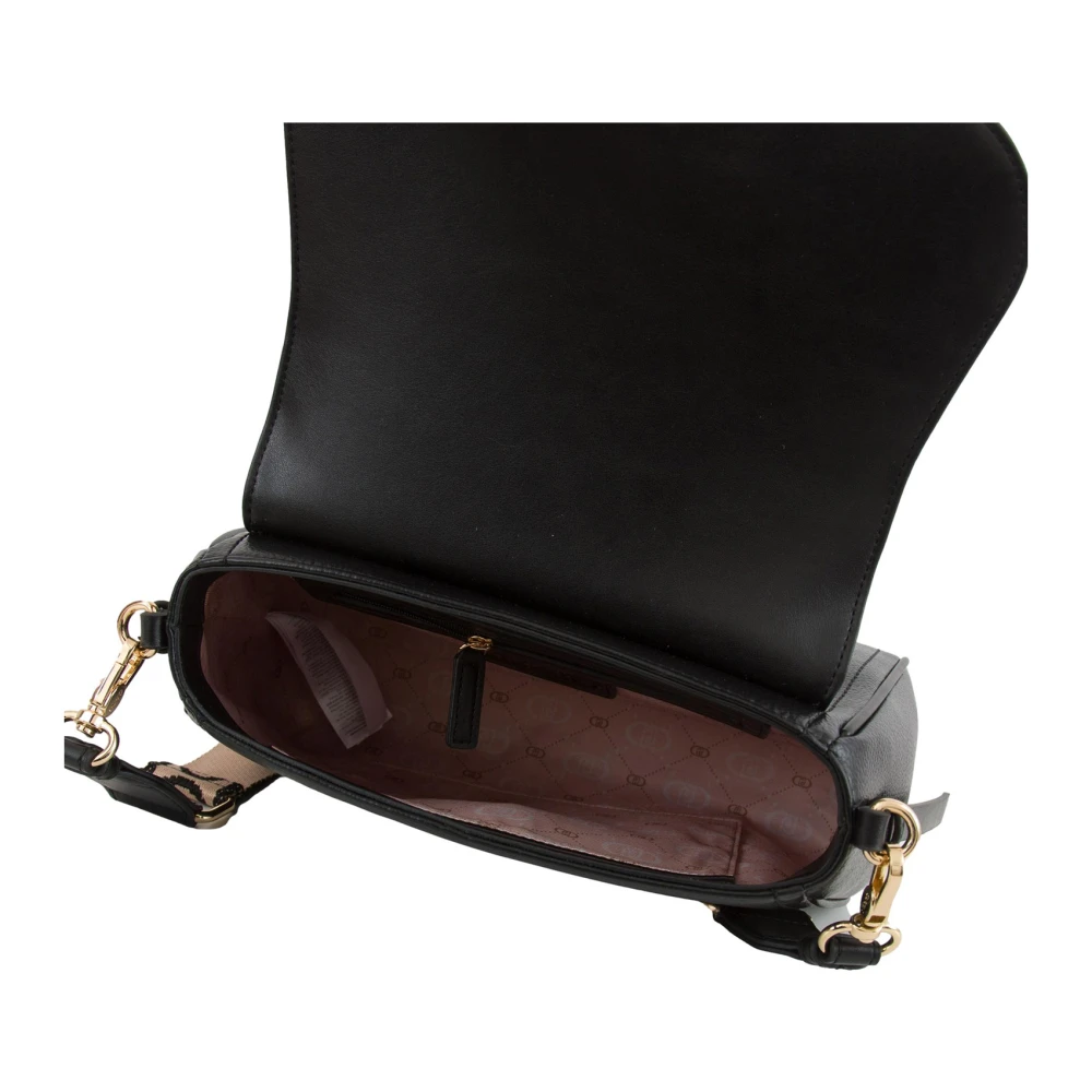 Liu Jo Zwarte Aktetas Elegante Stijl Black Dames