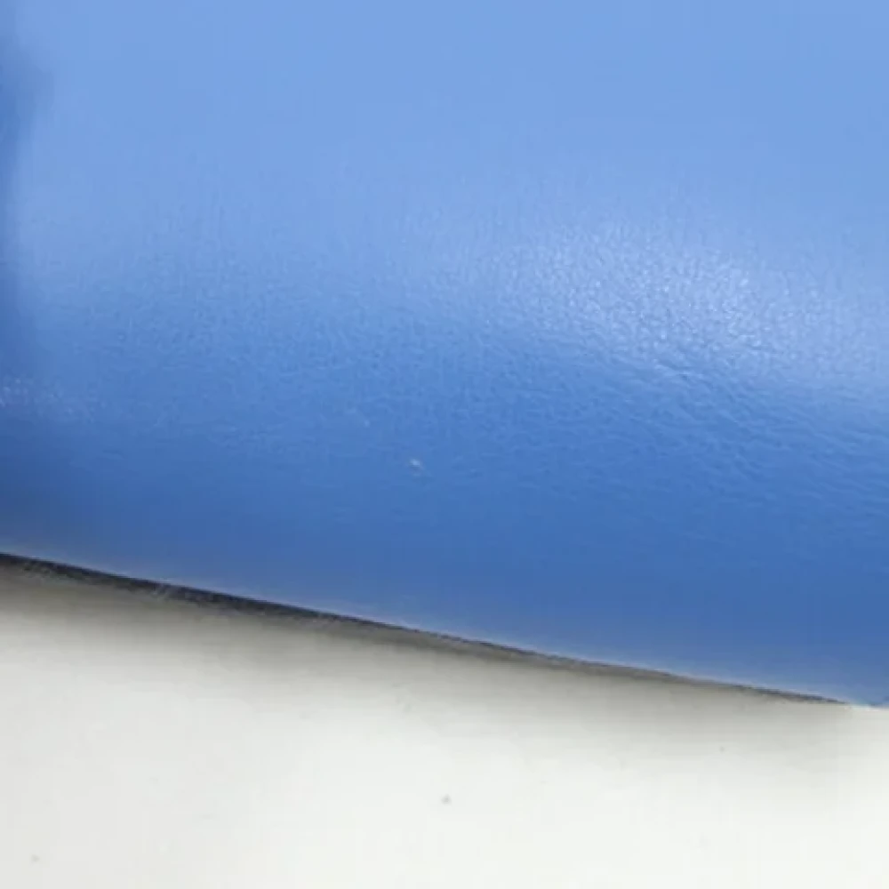 Coach Pre-owned Leather shoulder-bags Blue Dames