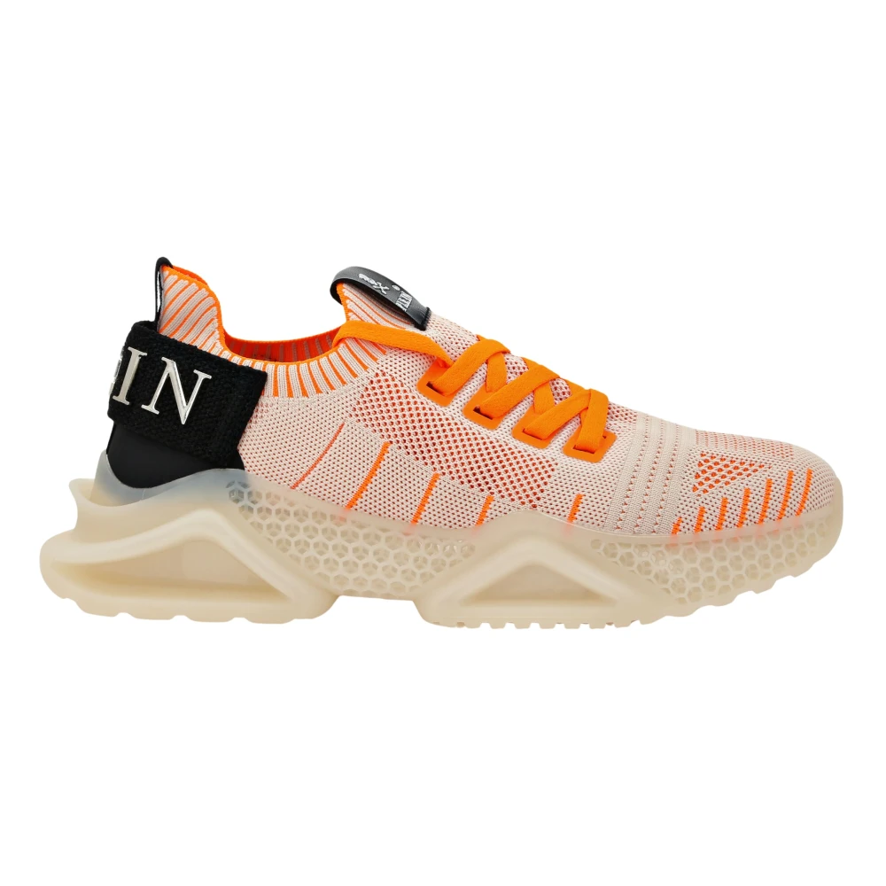 Philipp Plein Runner Iconic unisex Schoenen Oranje