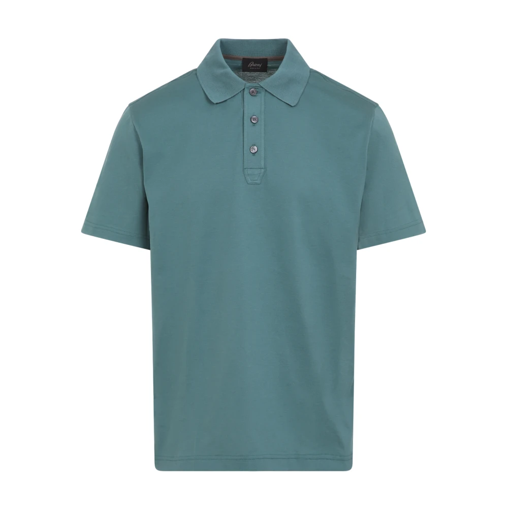 Brioni Groen T-shirt voor mannen Green Heren