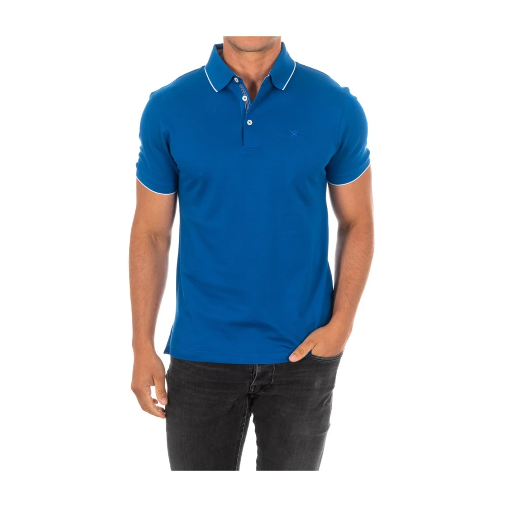 Hackett Men's Blue Polo Shirts, Xs, Polo Shirt