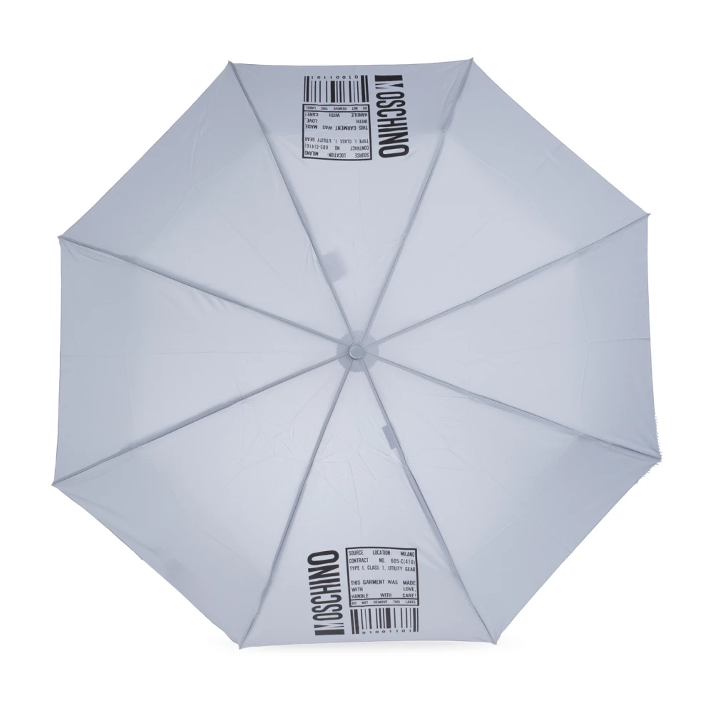 Moschino Paraplu met logo Gray Unisex
