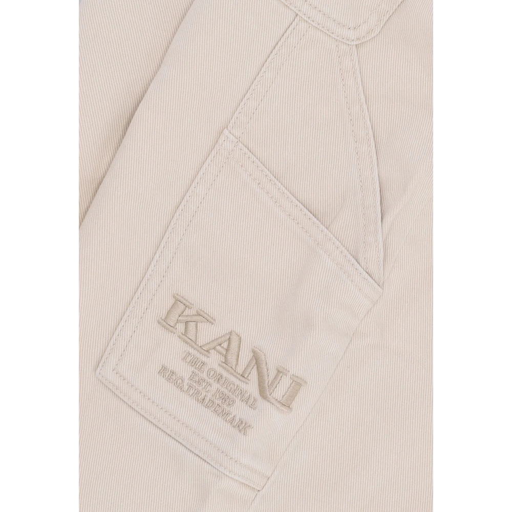 Karl Kani Baggy Workwear Jeans Broek White Dames