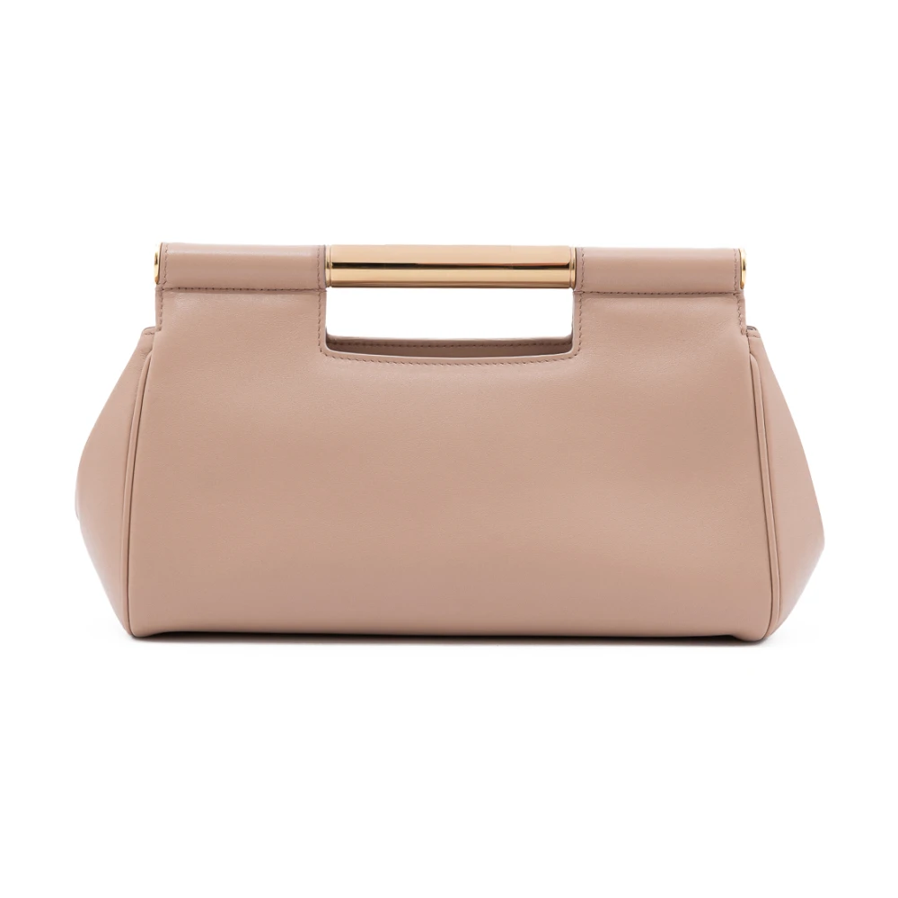 Dolce & Gabbana Sicily Clutch Medium Handtas Pink Dames
