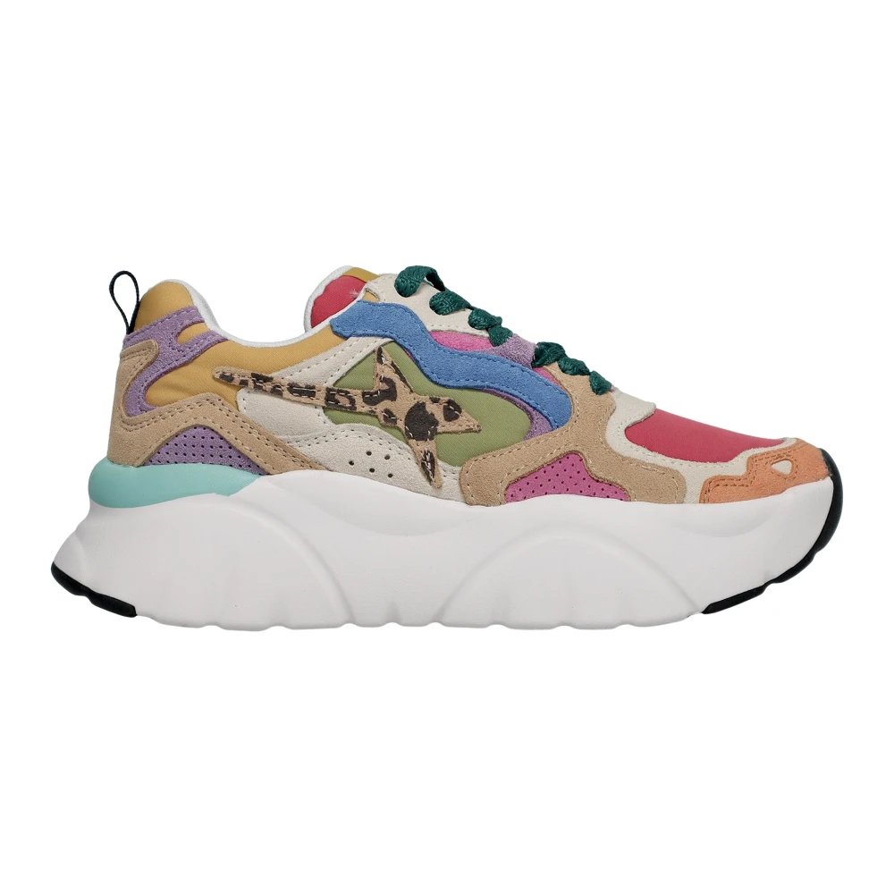 W6yz Women's Multicolor Sneakers, 7 Uk, Mia Trainers