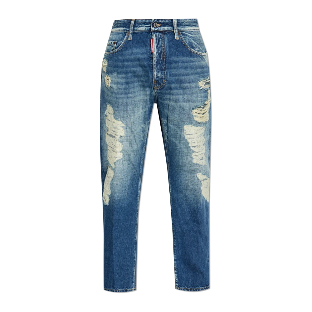 Dsquared2 Blue Slim Fit Jeans, Male, L, Jeans Bro