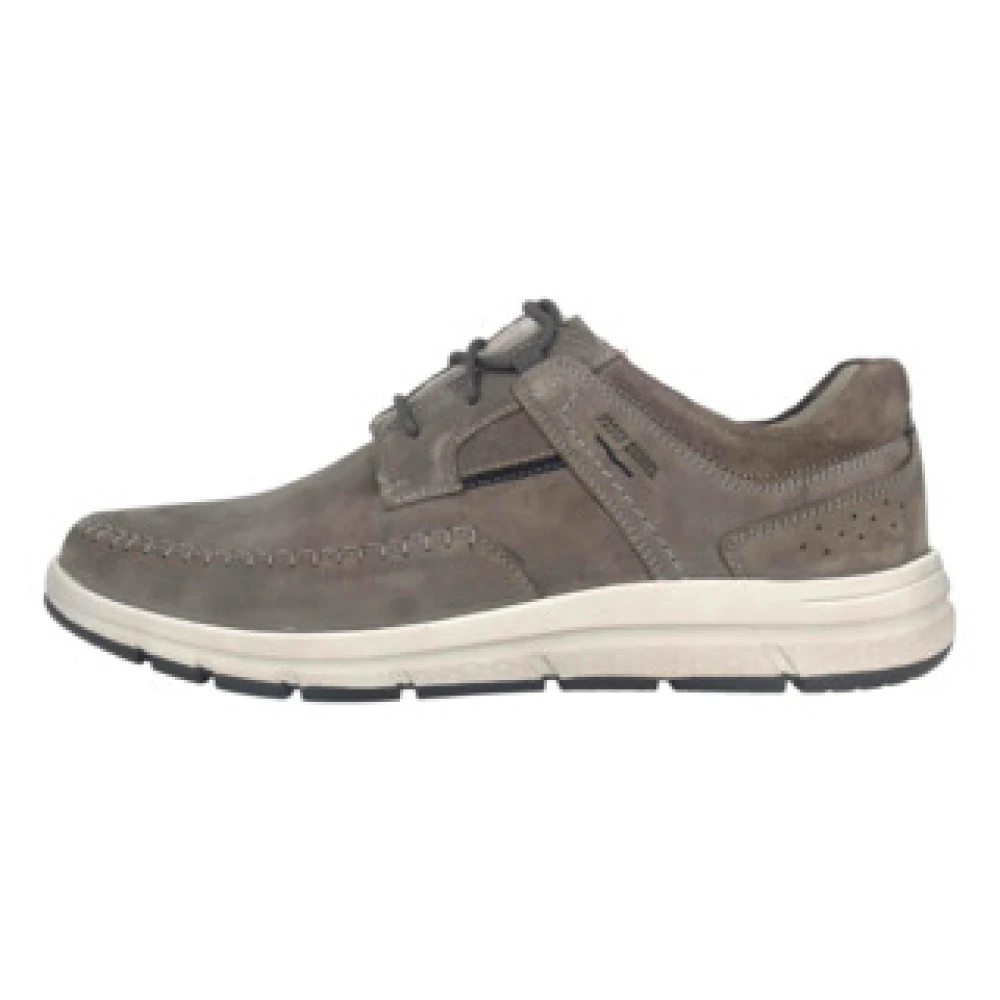 Josef Seibel Heren Graphite Casual Schoenen Heren Schoenen Grijs