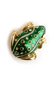Kikker broche
