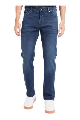 Slim-fit Stretch Cotton Blend Jeans