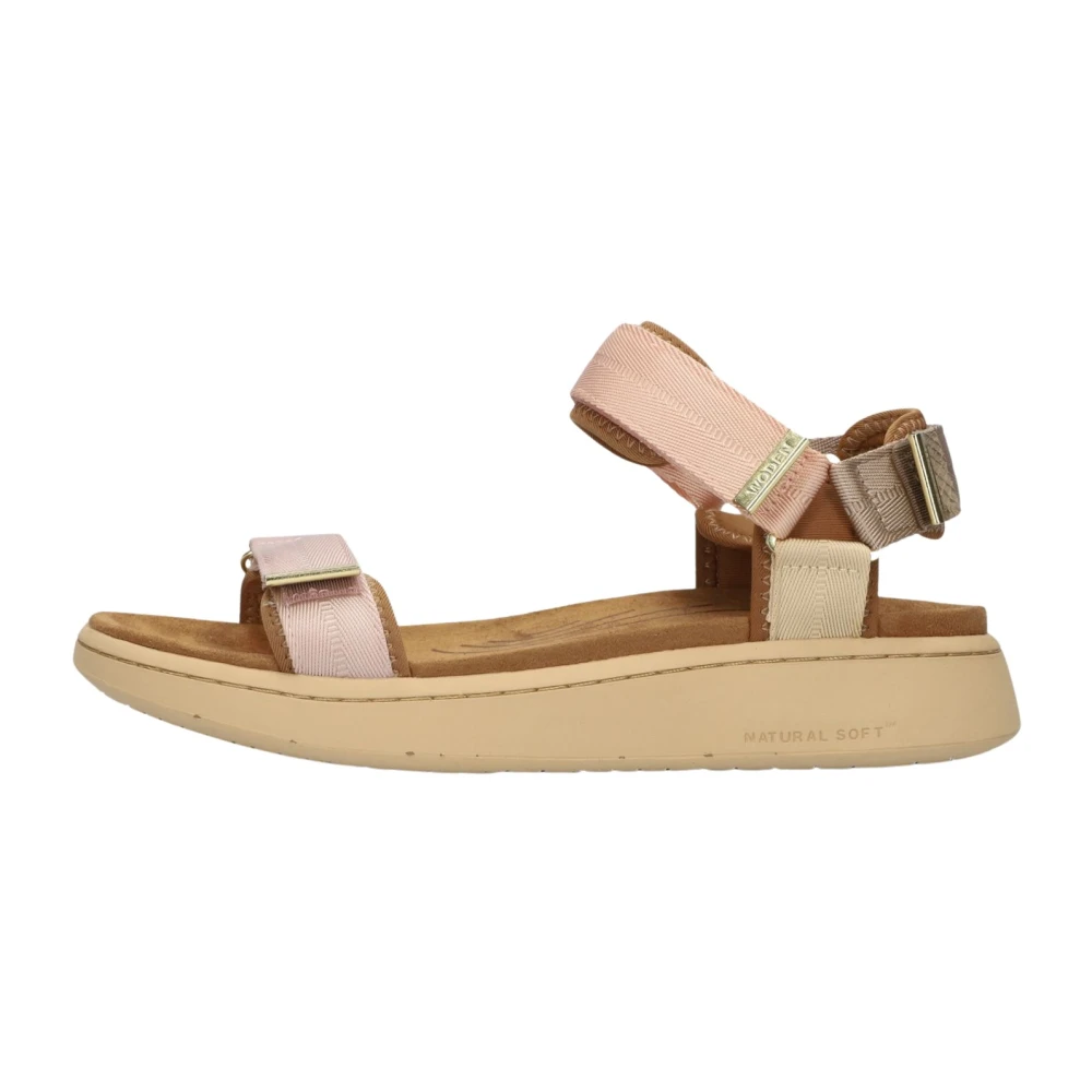 Woden, Damen, Sandalen, Line, Rosa, (39) - Bild 3