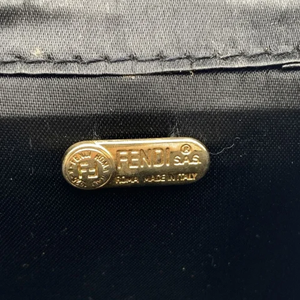 Fendi Vintage Pre-owned Canvas fendi-bags Black Dames