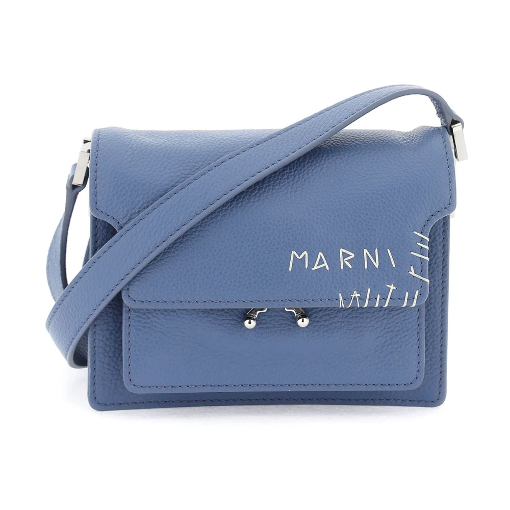 Marni Cross Body Bags Blue Dames