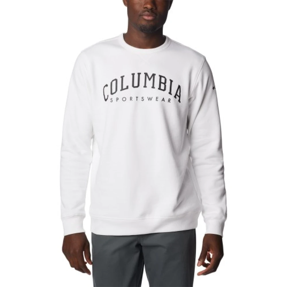 Columbia Heren Sweatshirt White Heren