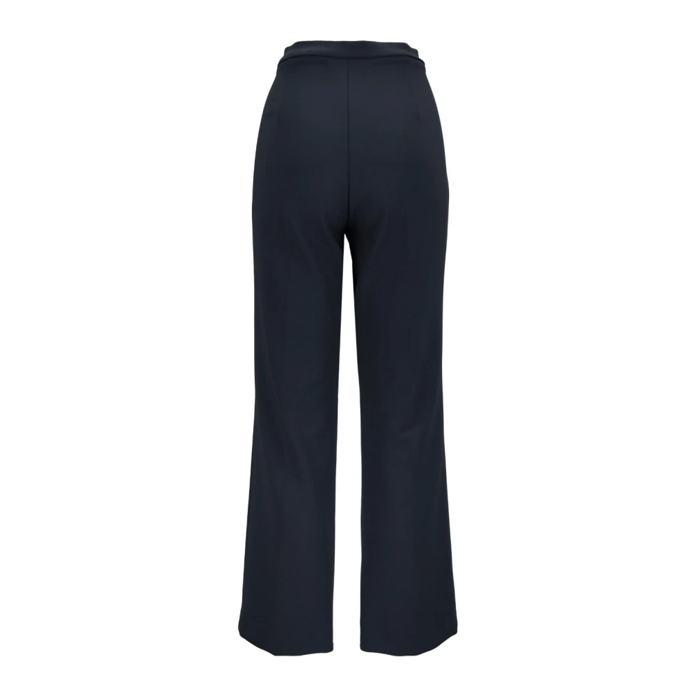 Elisabetta Franchi Gouden Rits Haak Damesbroek Black Dames