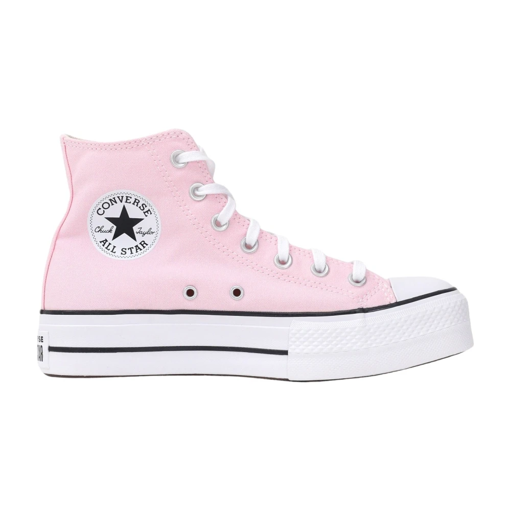 Converse Women's Pink Trainers, 7 Uk, Platform Chuck Taylor Trainers
