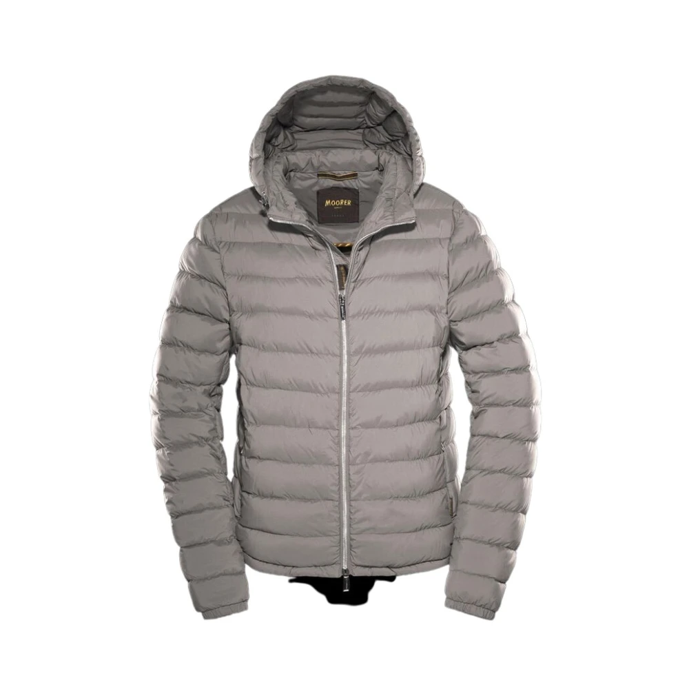 Moorer Men's Beige Denim Jackets, 2XL, Cataldi-S3 Jacket