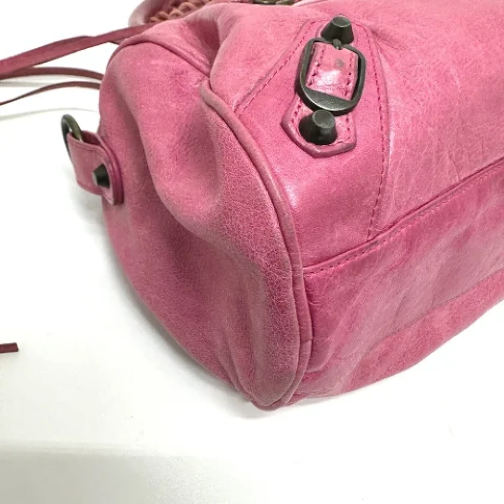 Balenciaga Vintage Pre-owned Leather balenciaga-bags Pink Dames
