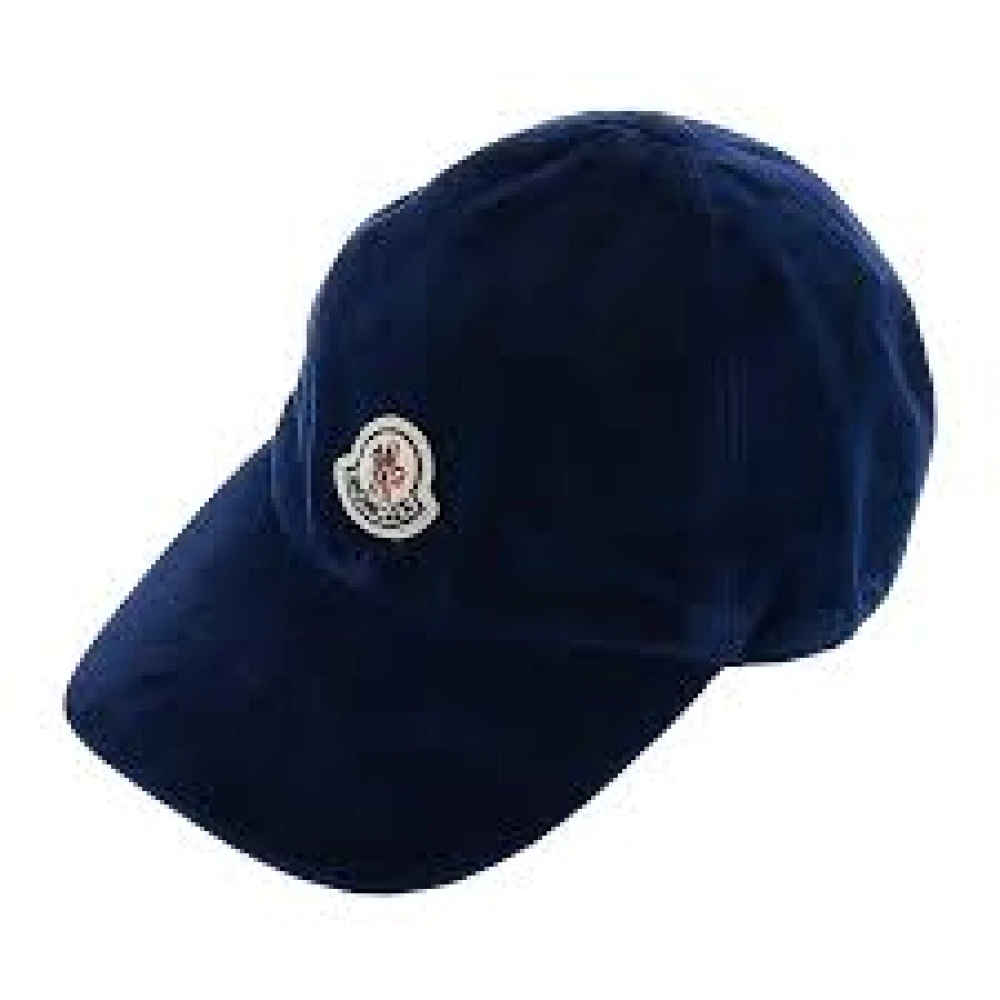 Moncler Stijlvolle CAP voor mannen Blue Dames