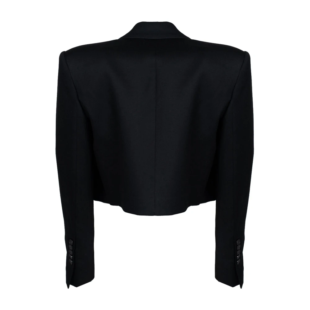 pinko Elegante Kantjasje met Pantherprint Black Dames