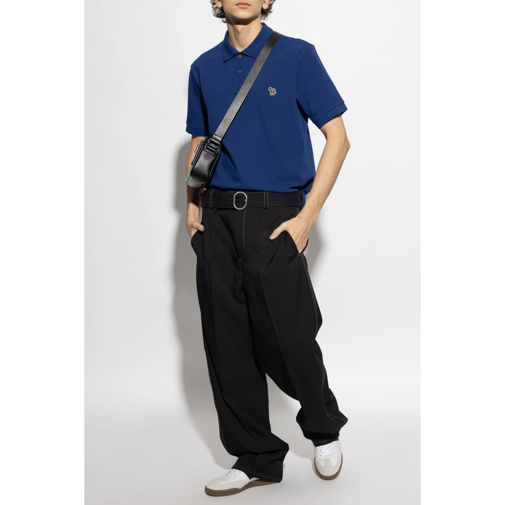 PS By Paul Smith Katoenen polo Blue Heren