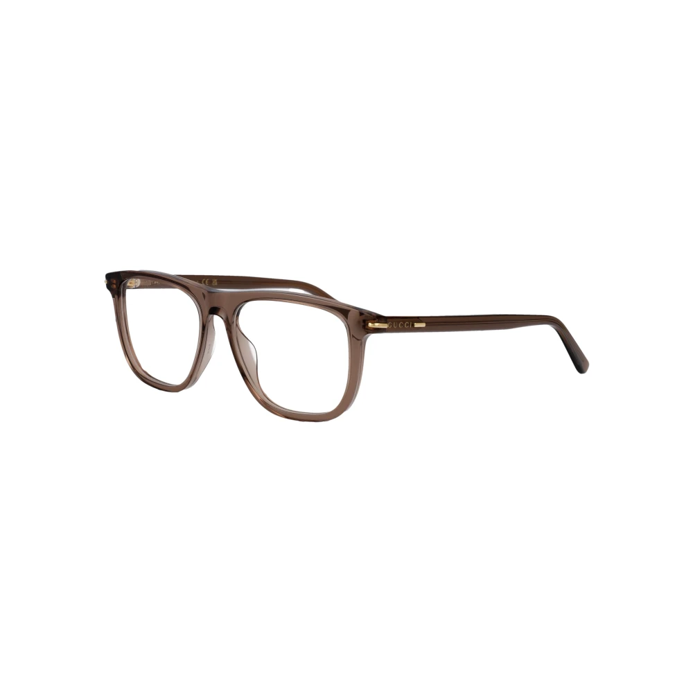 Gucci Men's Brown Optical Frame - Glasses - 53 Mm - Accessories