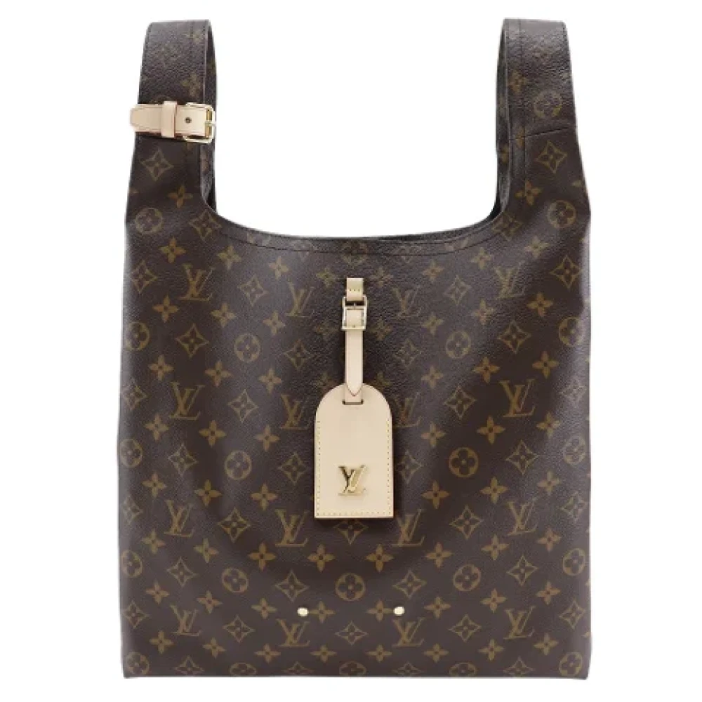 Louis Vuitton Vintage Pre-owned Canvas handbags Brown Dames