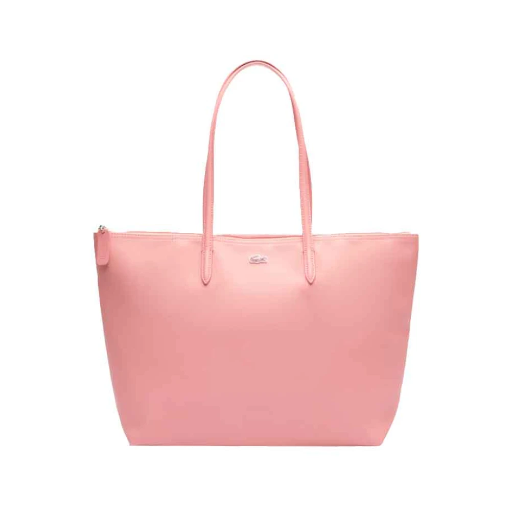 Lacoste Rosa Shoppingväska med Dragkedja Pink, Dam