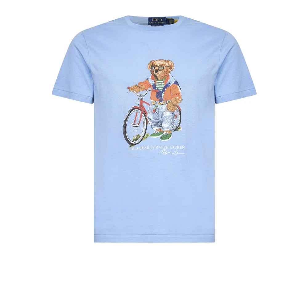 Polo Ralph Lauren Uomo Blu Top, L, New,