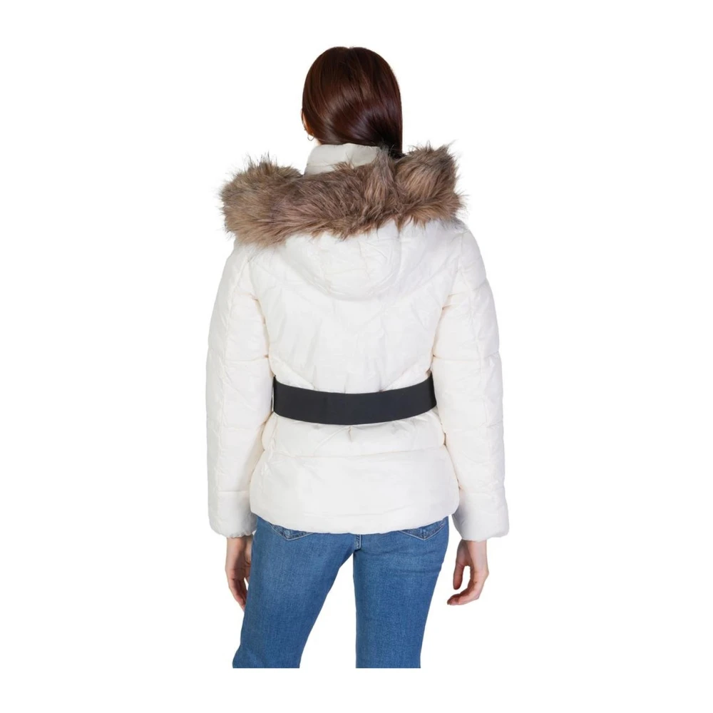 Only Polyamide Jassen & Mantels Collectie Beige Dames