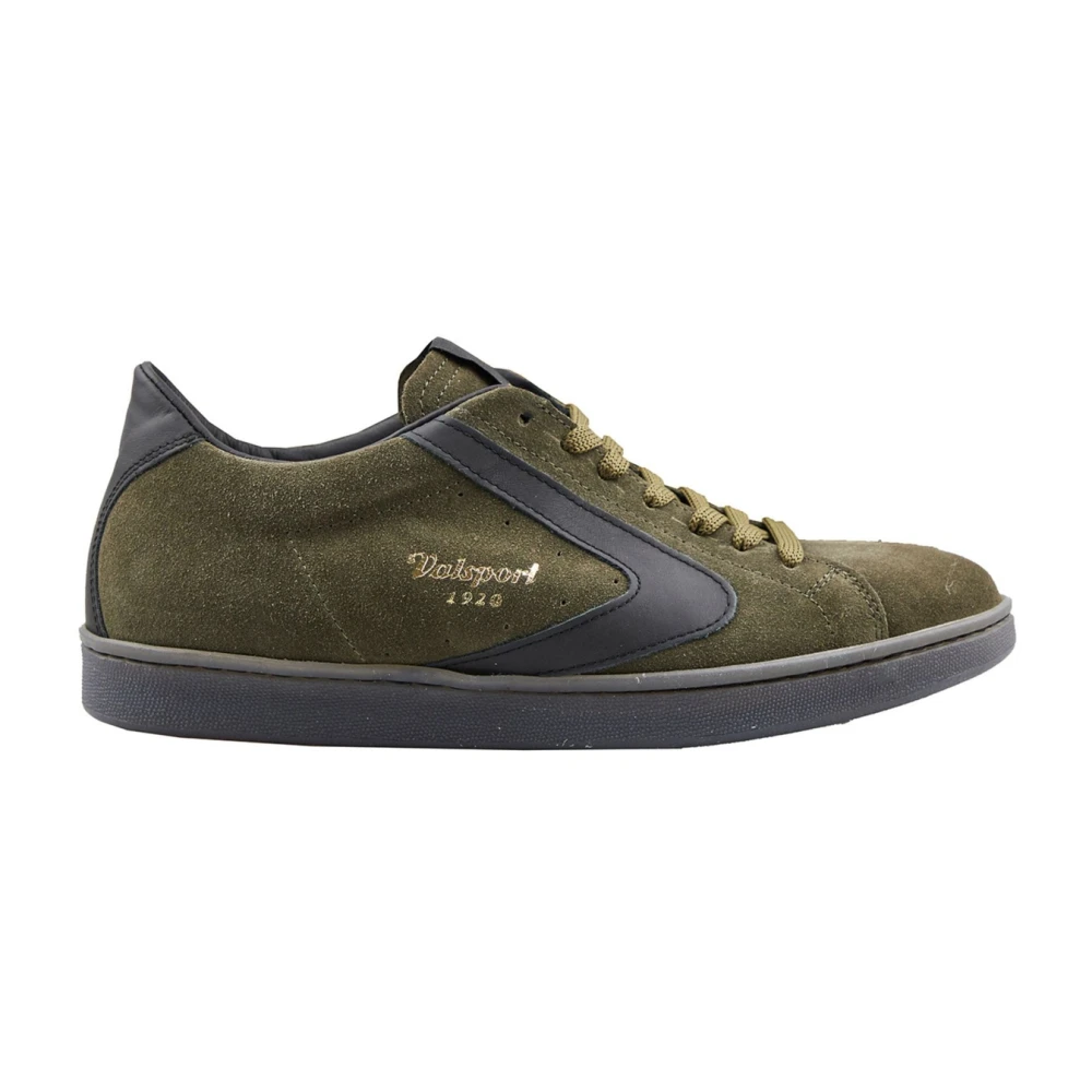 Valsport 1920 Groene Suede Sneaker Tournament Model Heren Schoenen