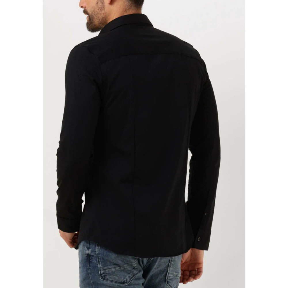 Pure Path Heren Jersey Basis Shirt Black Heren