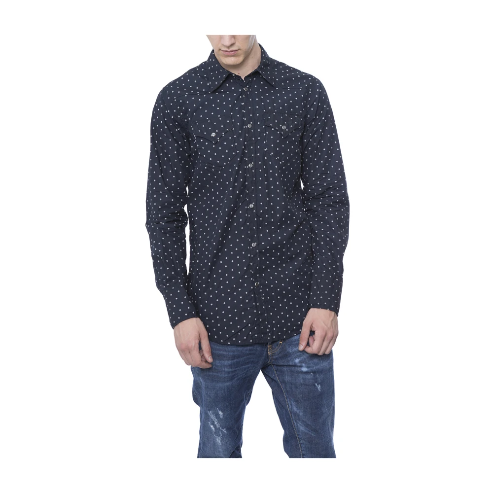 Dsquared2 Normaal shirt Blue Heren