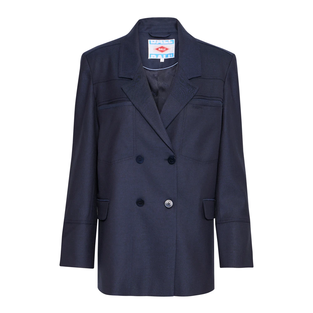 Ball Klassieke Blazer Jas Seaborne Blue Dames