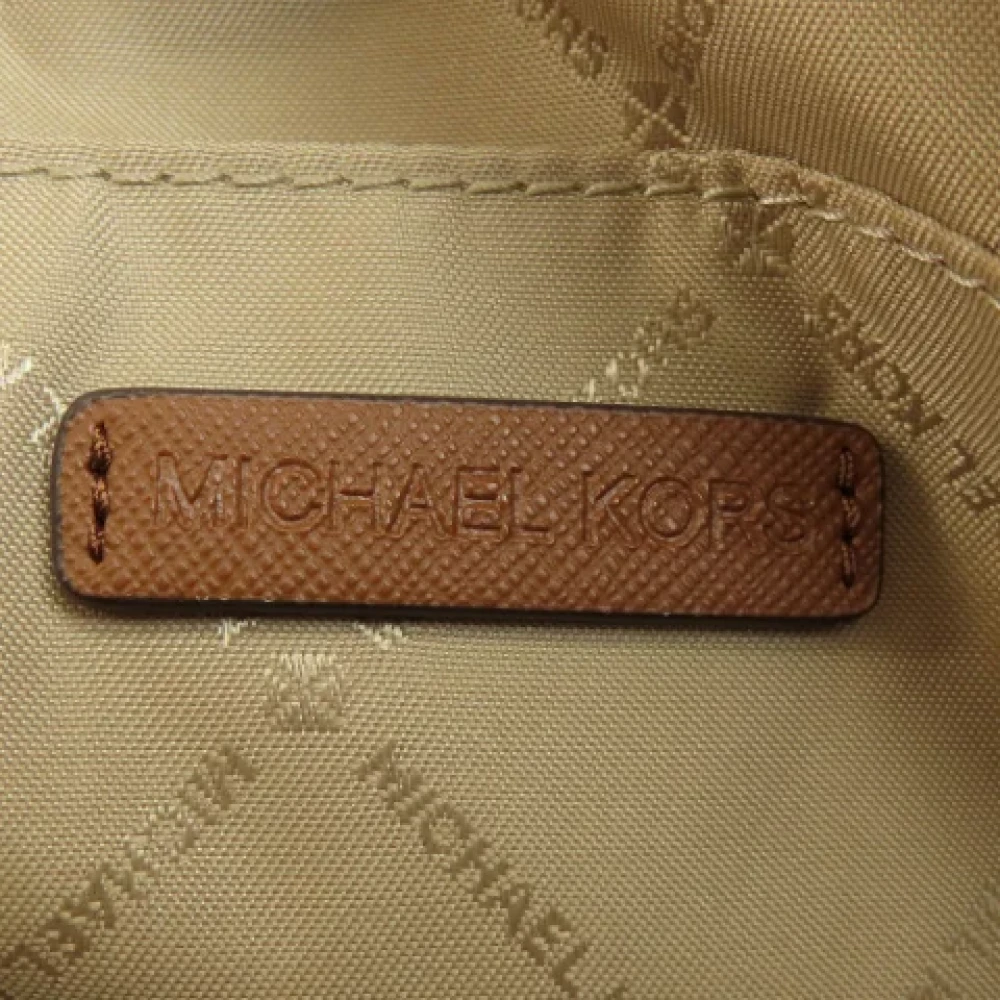 Michael Kors Pre-owned Fabric shoulder-bags Brown Dames