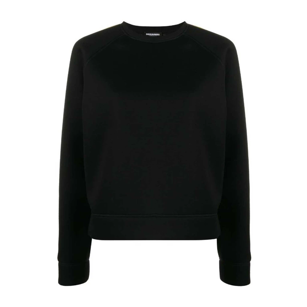 Dsquared2 Zwarte Textiel Sweater D8Mg62560 Black Dames