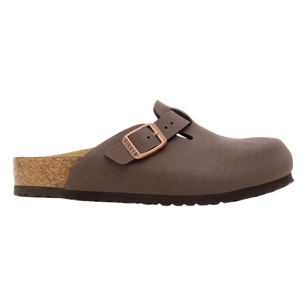 Birkenstock Unisex Kids Brown Boston Narrow Fit - Kids Sandals - 32 Eu - Kids