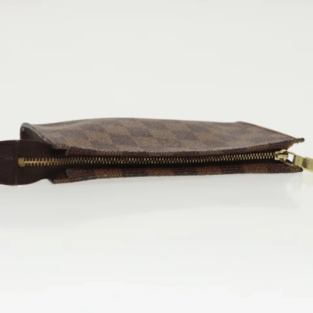 Louis Vuitton Vintage Pre-owned Canvas pouches Brown Dames