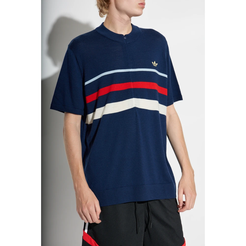 adidas Originals Wollen top Blue Heren