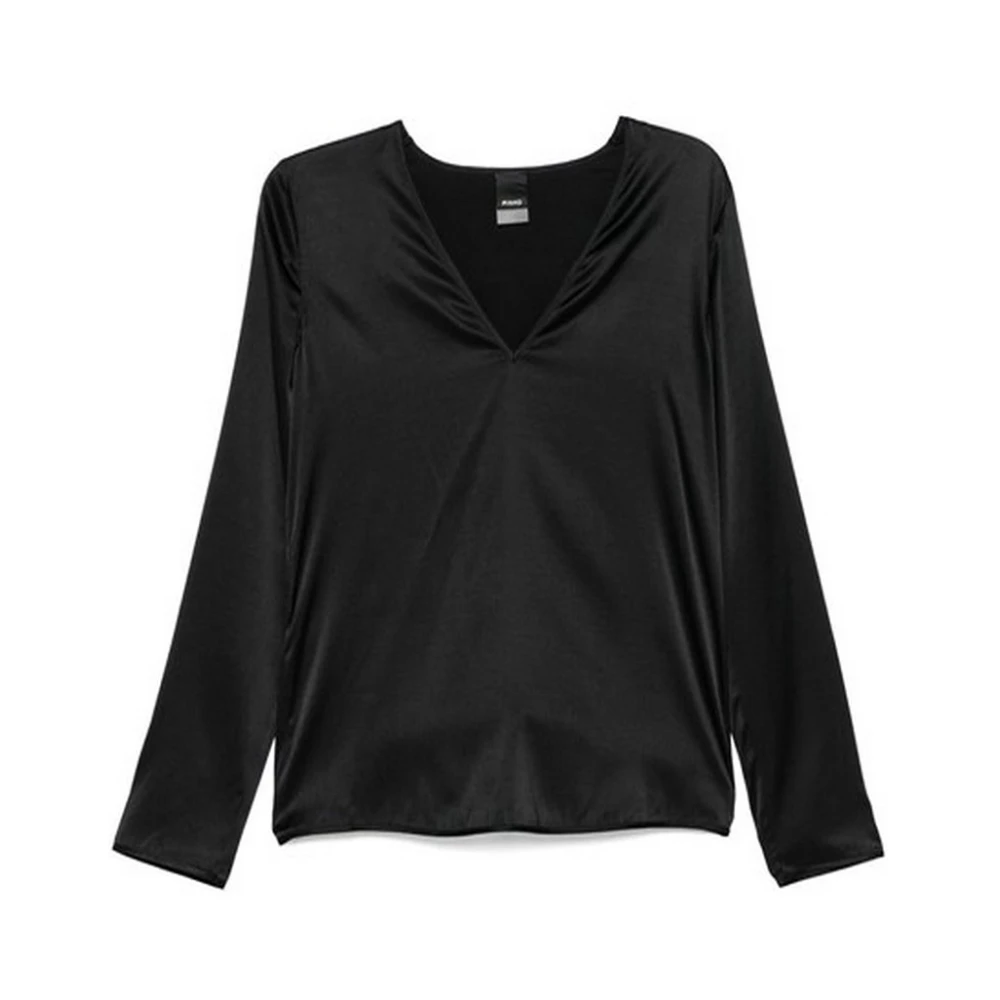 Pinko Women's Black Dancing Blouse