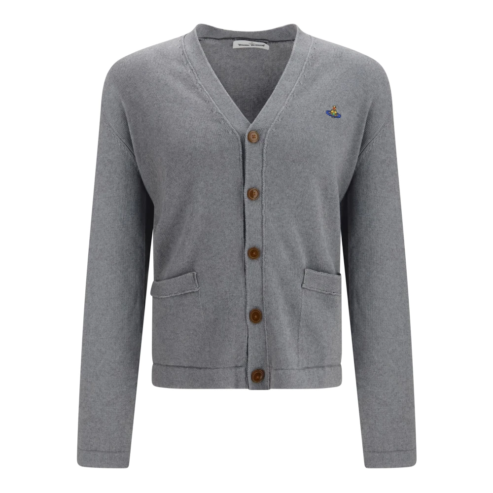 Vivienne Westwood Uomo Grigio Cardigan "Alex" - Immagine 3