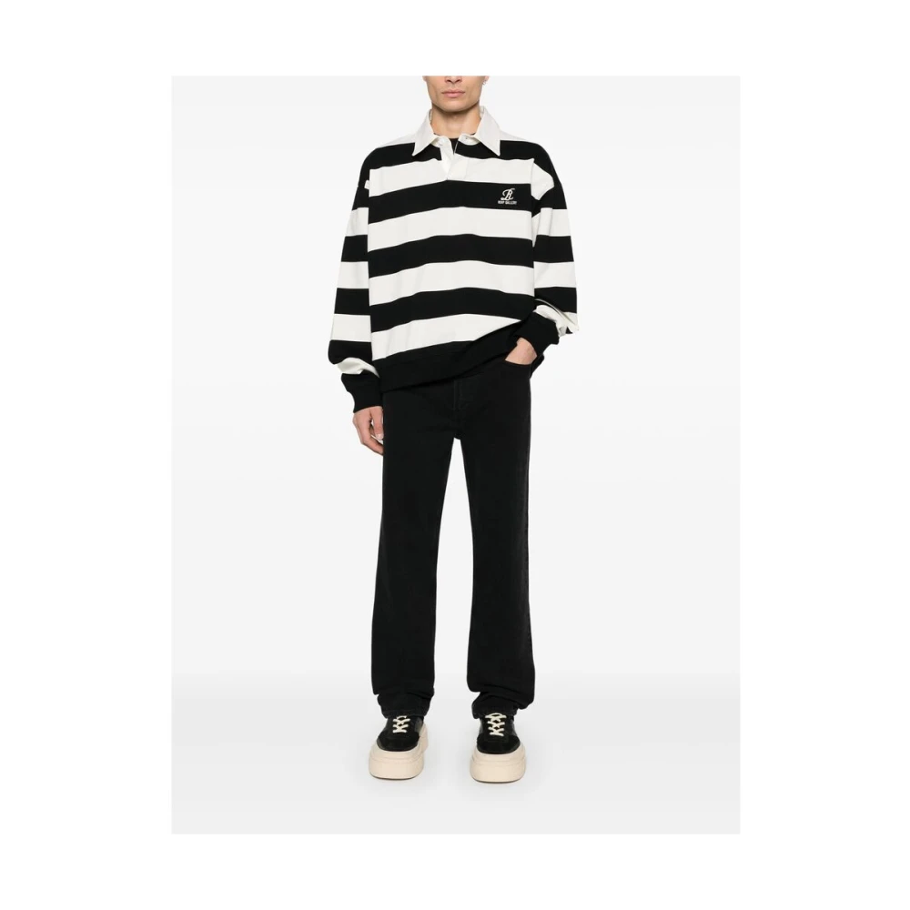 Agolde Zwarte Klassieke Five-Pocket Jeans Black Heren