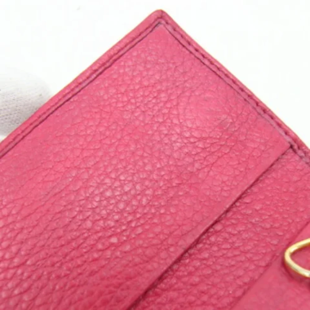 Prada Vintage Pre-owned Leather key-holders Pink Dames