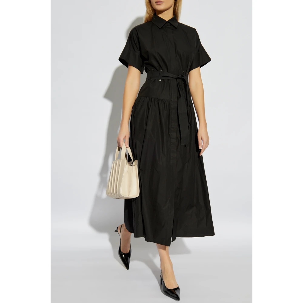 Max Mara Jurk Agoraio Black Dames