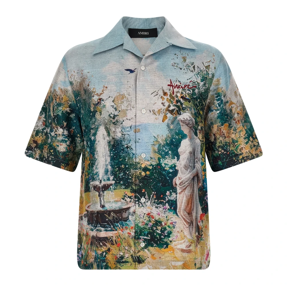 Amiri Men's Chateau Fountain Camp Shirt