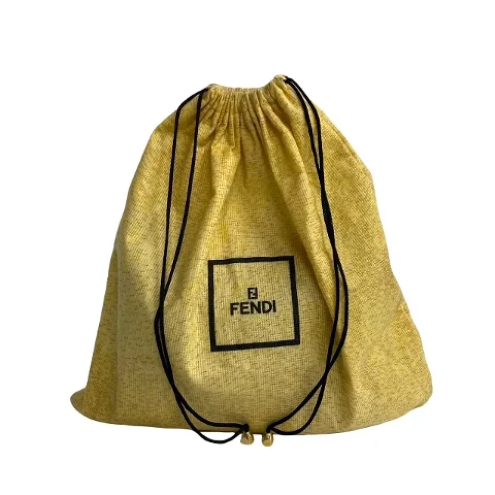 Fendi Vintage Pre-owned Canvas crossbody-bags Brown Dames