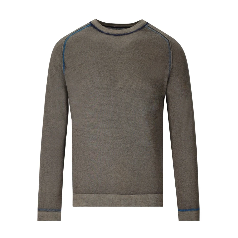 BOB Plata Mud Crewneck Jumper Brown Heren