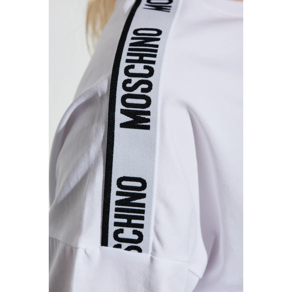Moschino T-shirt uit de ondergoedcollectie White Dames