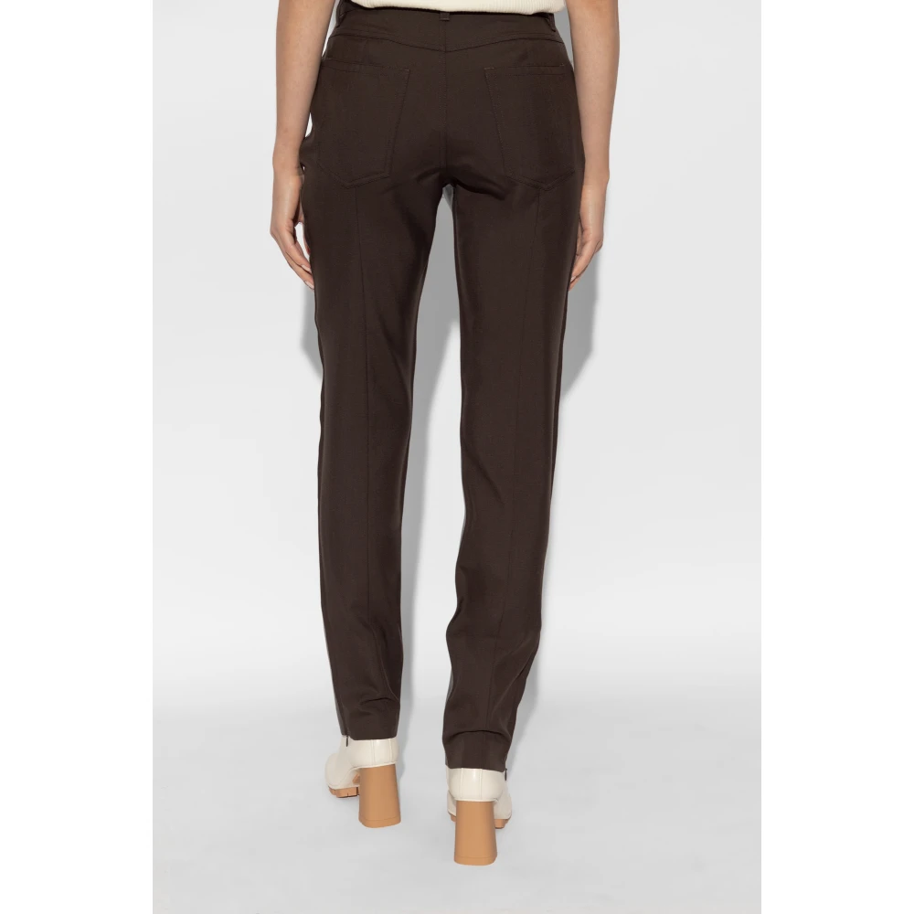 Marni Broek gemaakt van gecombineerde materialen Brown Dames