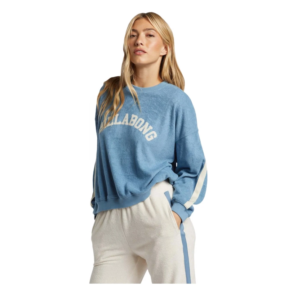 Billabong Nieuwe School Hoodie Blue Dames
