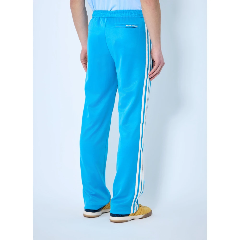 Adidas Logo Motif Track Pants Blue Heren